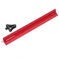 Woodpeckers HexScale Rule with Stop - 12 Inch / 300mm - HXSCL-12