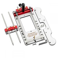 Woodpeckers Multi-Function Router Base - 3/8\" Guide Rods, 12\" Ext\