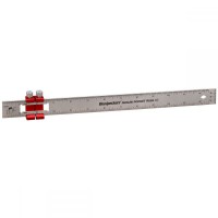 Woodpeckers PAOLINI Pocket Rule - 12\" / 300mm Stainless Steel - PPRSS-12300-19