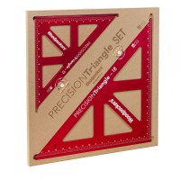 Woodpeckers Precision Triangle Set - 300mm + 450mm with Case - PCT3045WC-24