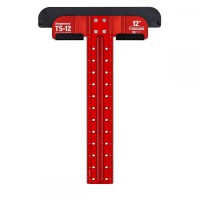 Woodpeckers Precision Woodworking T-Square 12\" with Rack-It - TS-12-20