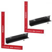 Woodpeckers Precision Woodworking Square Set - 450mm + 660mm with Rack-It - PSQMSET-24