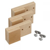 Woodpeckers Zero Clearance Blocks for StealthStop Mitre Gauge Fence - 3 Pack - SSMGZC-3PK