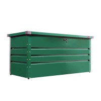 Zipper ZI-GAB132GR 132cm Green Metal Garden Storage Box