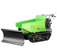 Zipper ZI-MD500HSN Mini Dumper with Snow Blade - Petrol Engine