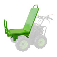 Zipper ZI-RD300FP Flat Bed Hopper for RD300 Mini Dumper