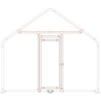 Zipper ZI-CR-TK Chicken Run Door Kit